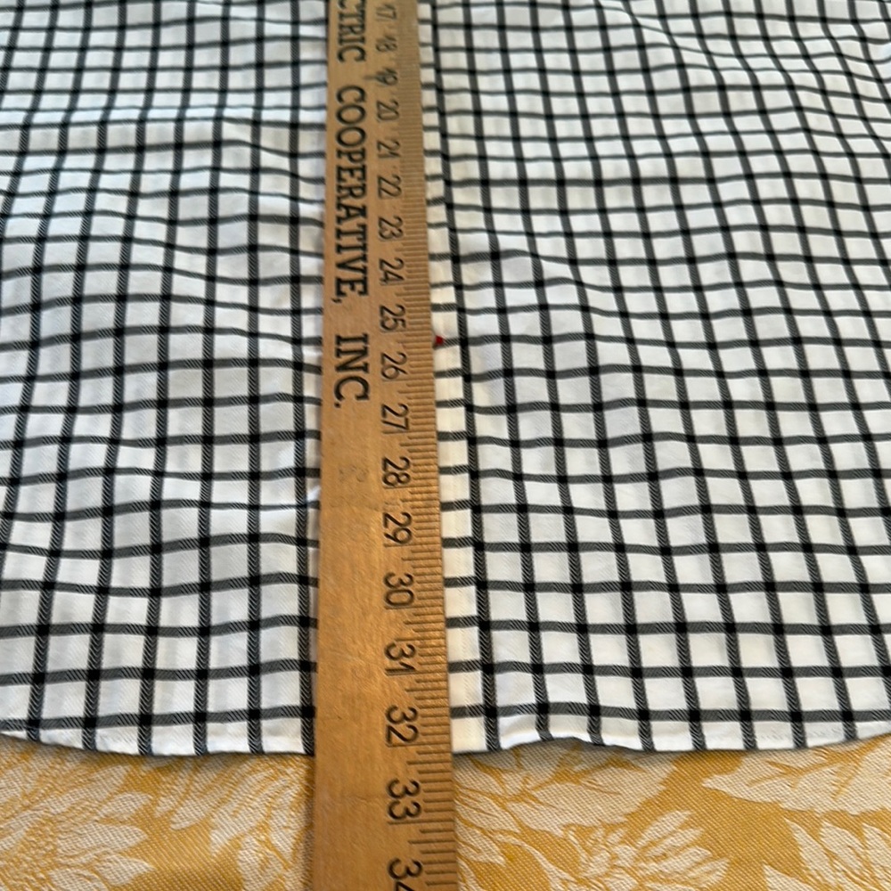 Daniel Cremieux Black and White Casual Button Down Shirt - Picture 5 of 5